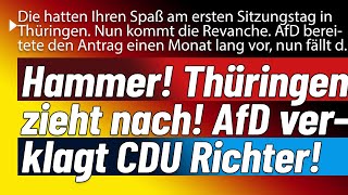 Der Tag wird immer besser Verfassungsgerichtsurteil ungültig da Richter befangen Das wars in Thür [upl. by Aramoj638]