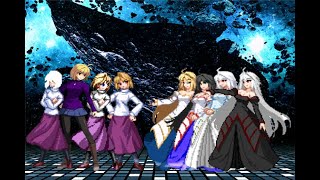 KOF Mugen Arcueid Brunestud Team VS Archetype Earth Team Special Match [upl. by Lothario]