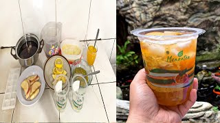 Bongkar Resep Menantea Varian MatemaTEAka Teh Buah Kekininan by Jerome Polin [upl. by Ennaegroeg]