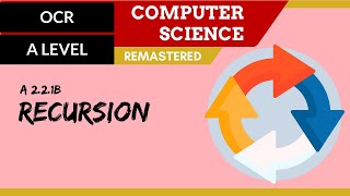 134 OCR A Level H446 SLR23  22 Recursion [upl. by Irpak]