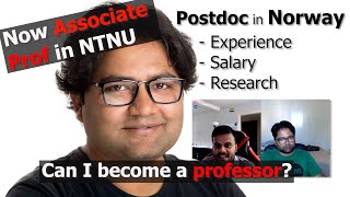 Postdoctoral researcher  Experience Salary becoming a Professor [upl. by Yromem]