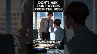 Dont Ask the Boss for Favors robertgreene 48lawsofpower [upl. by Oiretule]