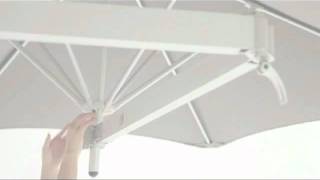 Paraflex OffSet Umbrella  Umbrosa Collection by ShadeScapes Americas [upl. by Merline]