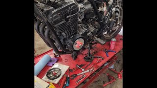 Tytronic Ignition Installation on 1977 Yamaha XS7502D [upl. by Harleigh]