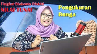 Pengukuran Bunga Part 3 Tingkat Diskonto Efektif Nilai Tunai [upl. by Atrebla]