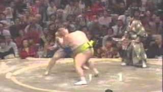 Asasekiryu vs Miyabiyama hatsu 2004 [upl. by Aikrehs970]