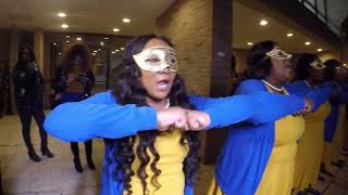 Sigma Gamma Rho Beta Tau Chapter Probate Show 2017 [upl. by Annoyt431]