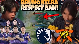 BRUNO KELRA WAJIB DIBAN  YU RESPECT BAN  LIQUID ID VS ONIC PH MATCH 2  GRAND FINAL M6 [upl. by Ardnajela189]