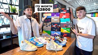 Massive Sneaker Trade For 5000 Mystery Box [upl. by Llegna]