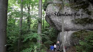 Slimline 8a  Frankenjura [upl. by Marlon64]