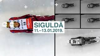 Viessmann Luge World Cup and Viessmann Team Relay presented by BMW Sigulda Latvia 2019 [upl. by Labinnah466]