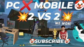 PC PLAYER ❌ VS MOBILE PLAYER 🤡 SPEED GAMEPLAY IN WORLD 🌍 CHAMPION 💪 FREE FIRE PLAYERS 🗿freefiremax [upl. by Pros]