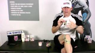 RockTape  Kinesiology Taping  Lateral Knee [upl. by Vonny]