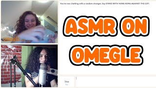 ASMR WITH RANDOM STRANGERS ONLINE 🗣️🖥️ ASMR ON OMEGLE [upl. by Cobby248]