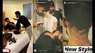 Parmish Verma Funny Hair Cut by Laddi  Bhullar [upl. by Ecinaej]