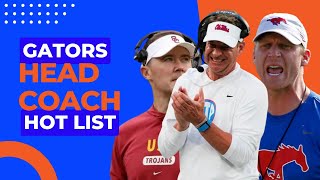 UPDATED Florida Gators Head Coach HOT BOARD [upl. by Rawdan]