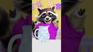 OMG THIS COCKTAIL IS DIVINE 🍉🤩 RACCOON REACTS funny raccoon cocktail [upl. by Lorimer]