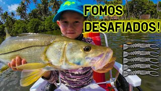 122 Robalos fisgados FIN BAITS pega demais [upl. by Argyres382]