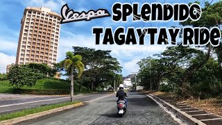 Tagaytay Splendido Vespa Ride [upl. by Scibert]