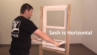 How to Replace a Vinyl DoubleHung Window Tilt Sash [upl. by Adnoel]