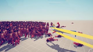 Can 1000 Halflings fight Super or Dark Peasant TABS LEGACY Update Totally Accurate Battle Simulator [upl. by Fachan849]