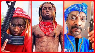 BLOOD RAPPERS vs CRIP RAPPERS [upl. by Eidnam]