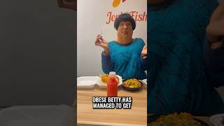 Obese Betty Accused Of Being Offensive To Plus Size People [upl. by Enifesoj]