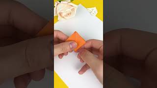 Paper craft umbrella☂️ trendingshorts papercraft paperart paper kidstoy [upl. by Akerboom94]