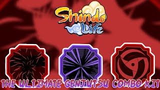 Shindo Life THE ULTIMATE GENJUTSU COMBO KIT  GET STUCK IN MY INFINITE TSUKUYOMI [upl. by Fotzsyzrk]