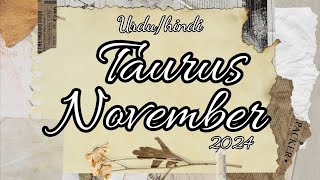 TAURUS ♉️ NOVEMBER 2024 URDUHINDI tarot reading taurus horoscope [upl. by Abrahamsen]