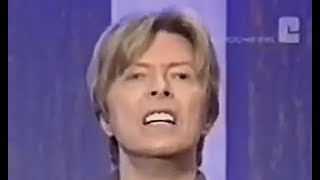 David Bowie imitates Mick Jagger [upl. by Adihahs]