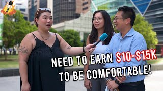 What Is A Comfortable Salary In Singapore  Hot Take [upl. by Nosnevets]