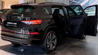 2023 Skoda Kodiaq RS  interior and Exterior Details Sport Family SUV [upl. by Natascha]