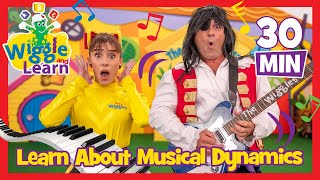 Learn about Musical Dynamics with The Wiggles 🎶 Wiggle and Learn [upl. by Filberte]