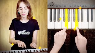 COMO TOCAR TECLADO Tocando Sua Primeira Música  Aula Iniciante [upl. by Christiana]