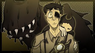 Bendy amp Henrys Final Battle Bendy amp The Dark Revival Animation [upl. by Olnek909]