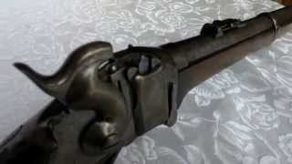 Original Sharps Model 1859 Cavalry Carbine overview amp firing [upl. by Rianna957]