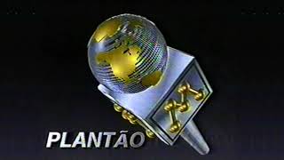 HQ Vinheta Plantão  Rede Manchete 19951998 [upl. by Tranquada502]