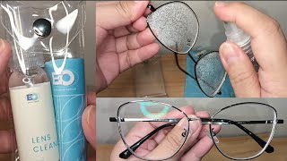 EO Lens Cleaner Executive Optical Lens Cleaner for Eyeglass Sunglasses Cellphone Screen Etc [upl. by Eemiaj]