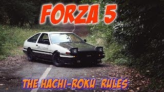 Forza 5 Toyota sprinter trueno The HachiRoku rules [upl. by Ginnifer]