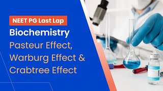 NEETPG Prep  Biochemistry Pasteur Warburg amp Crabtree Effect with Dr Meenakshi Sundaram [upl. by Htebazle792]