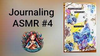 ASMR Aesthetic Journaling  Choose to Shine  Blue Theme  Simple Aesthetic Journal [upl. by Sabec]