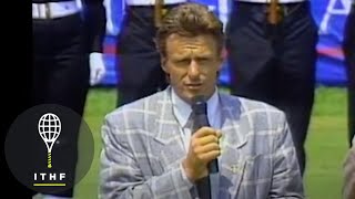 Björn Borg Hall of Fame Induction Speech 1987 [upl. by Aneri969]