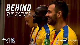 Behind the scenes of CPFC new Puma kit photo shoot [upl. by Aisylla]