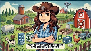 Five OftForgotten Preps for the Homesteader [upl. by Manfred]