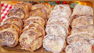 COMO FAZER A MELHOR RABANADA DE NATAL  Receitas de Natal [upl. by Heer]