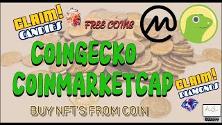 How To Claim Your Diamonds On CoinMarketCap  Claim Your Candies On CoinGecko  AIRDROP GUIDER [upl. by Keeton35]