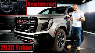 The 2025 GMC Yukon gets New Styling Inside and Out  a New AT4 Ultimate trim [upl. by Grega]