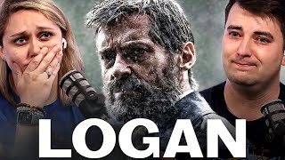 LOGAN 2017 MOVIE REACTION  First Time Watch  Hugh Jackman  Dafne Keen [upl. by Aennyl]