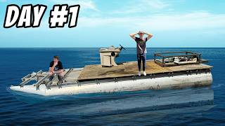 Transforming Abandoned Boat into a Houseboat  Ep 1 [upl. by Imak180]